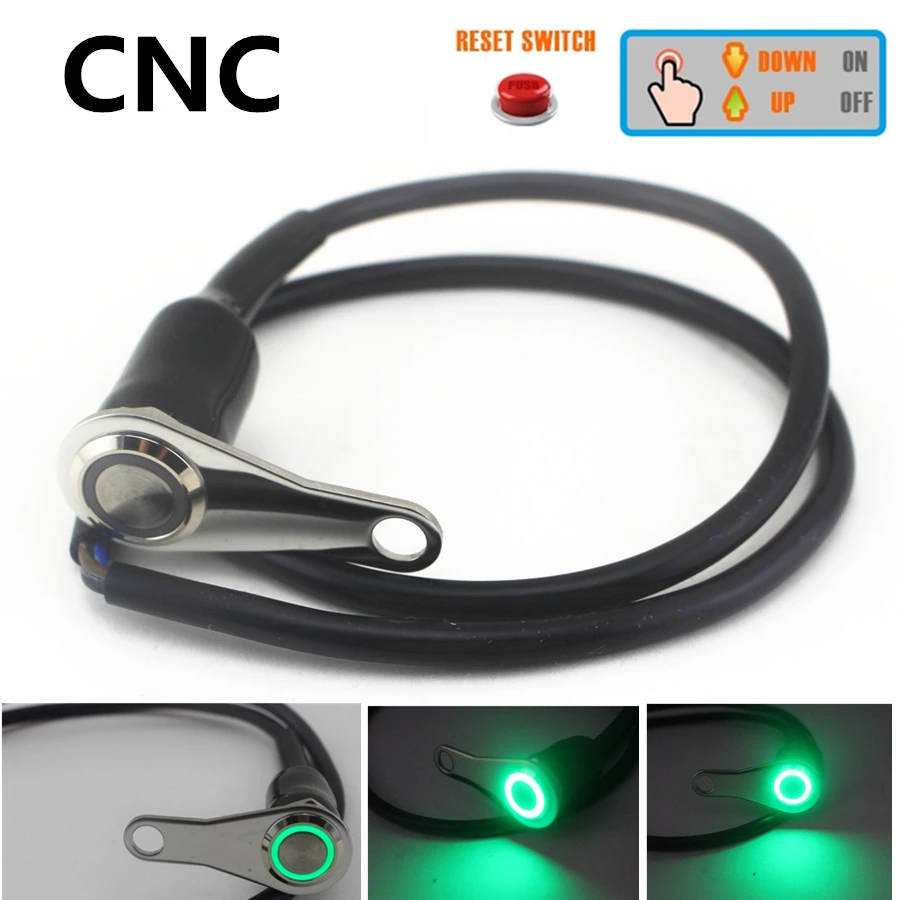 

Universal 12V Waterproof Motorcycle Handlebar Switch Mount Adjustable Headlight ON-OFF Button For Racing Electric Bicycle