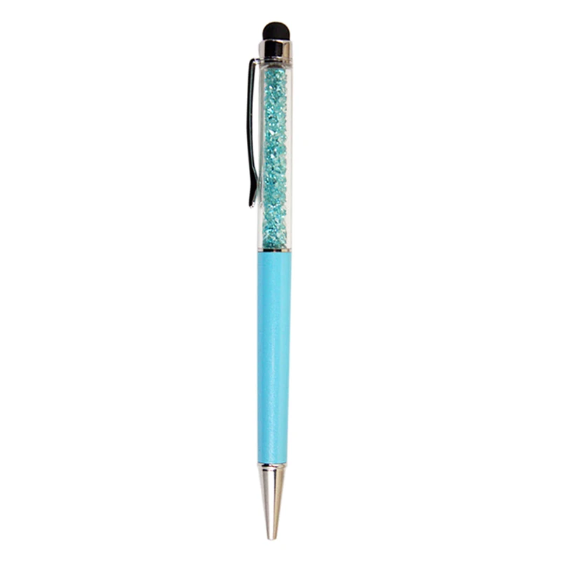 

Pluma de pantalla táctil de cristal 2 en 1 para IPhone IPad Samsung Tablet
