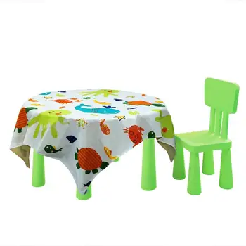 

110CM Underwater World Pattern Kid's Dining Chair Anti Skid Pad Portable Waterproof Floor Pad Multifunctional Cushion Baby Play