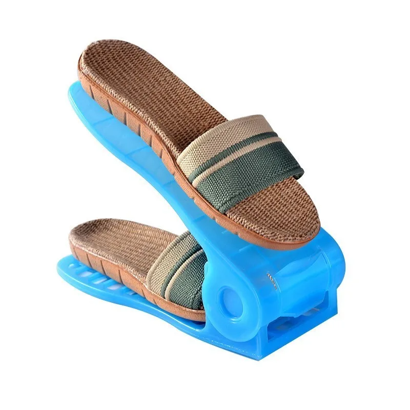Thickening Adjustable Plastic Shoe Shelves For Cabinet Modern Home Organizer Minimalist Storage Bench Self-contained Shoebox