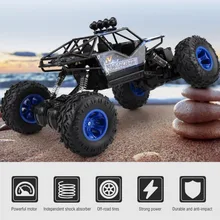2,4 ГГц 1/16 Масштаб дистанционного управления четырехколесный привод автомобиля вождения автомобиля двойной привод двигателей Bigfoot автомобиль RC внедорожный автомобиль игрушка Дети