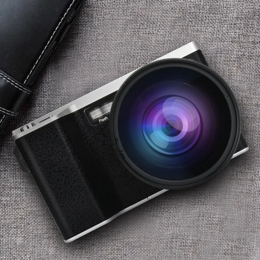 4 Inch Ultra High Definition 24 Million Pixel 1080P 12X Optical Zoom Wide Angle Micro Single Camera IPS Touch Screen SLR Camer