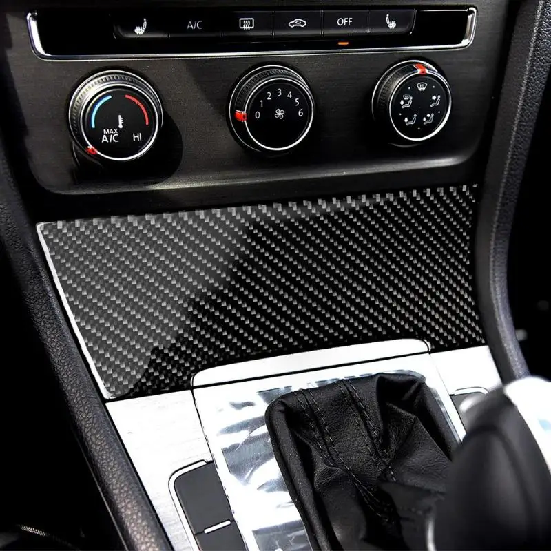 

Carbon Fiber Cigarette Lighter Panel Cover Trim Sticker for Golf 7 2013-2017