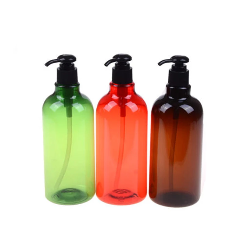

1pc 500ml Plastic Empty Bottle Hand Pump Bathroom Liquid Soap Foam Dispenser Shampoo Bath Cream Bottle