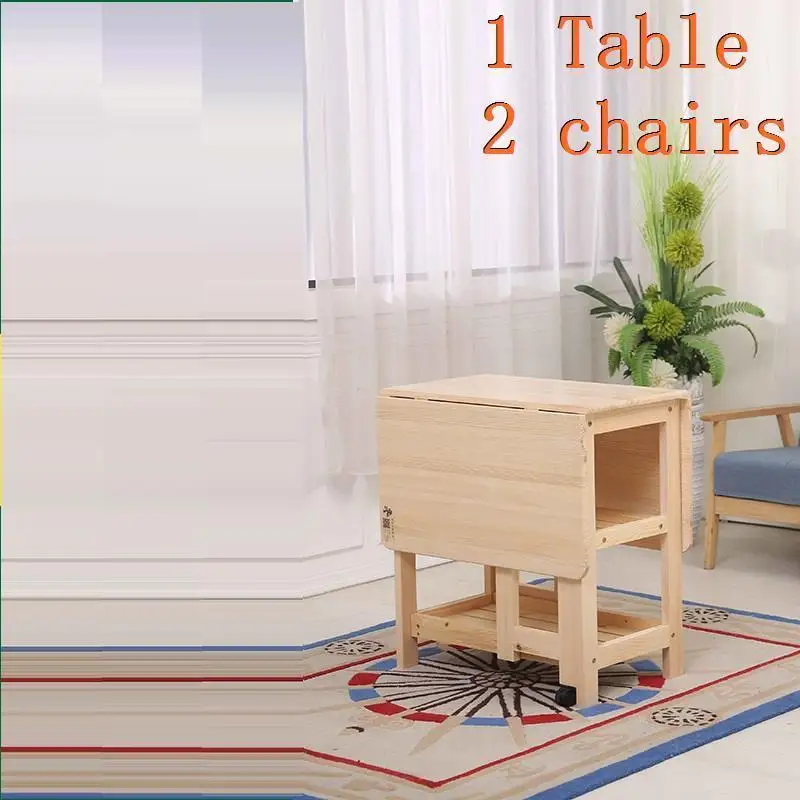 Dinning Set Comedores Mueble Eettafel Tisch Room Tavolo Da Pranzo Retro Wooden Folding De Jantar Tablo Mesa Comedor Dining Table
