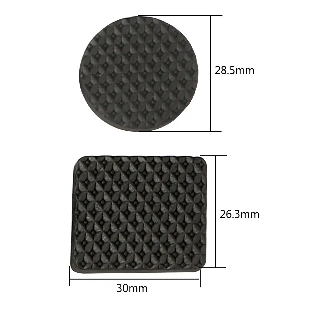 Detail Feedback Questions About Black 30pcs Rubber Table Feet No Black 30pcs Rubber Table Feet No Slip Pad Round Square Sofa Chair Leg Sticky