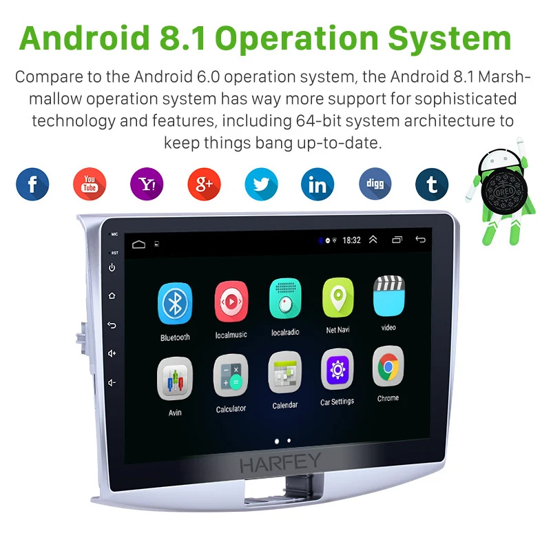 Автомагнитола Harfey 10 1 дюйма Android 9 для VW Volkswagen Magotan B7 Bora Golf 6 2012 2013 2014 GPS Navi с Bluetooth