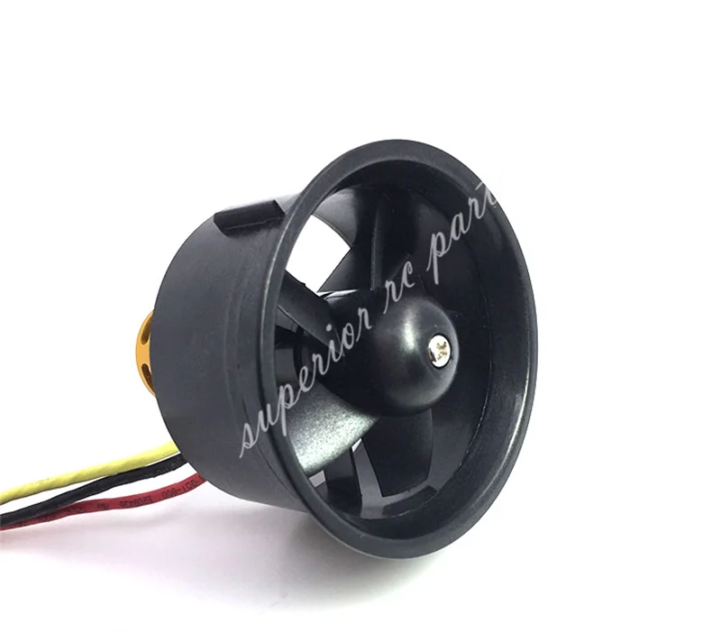 QX MOTOR 64 мм 5 лезвий воздуховод вентилятор Jet EDF с QF2822 3500KV бесщеточный двигатель S 3 4