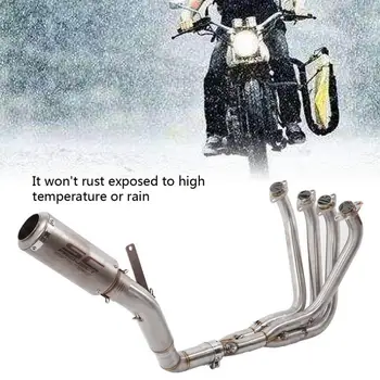 

Motorcycle Full Exhaust System 4-1 Header Mid-pipe Slip-on Muffler for Kawasaki Z1000 2010-2018 motorcycle accessories