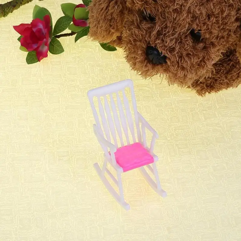 1Pcs Children Rocking Chair Accessories Boy Girl Furniture Toys House Decoration Gift For Kids 1Pcs Children Rocking Chair Accessories Boy Girl Furniture Toys House Decoration Gift For Kids