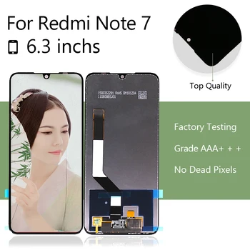 

10pcs/lot for Xiaomi for Redmi Note 7 LCD Display Touch Screen Digitizer for Redmi Note 7 Pro Screen Free Shipping by DHL EMS