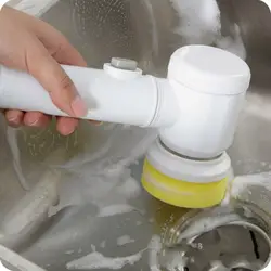 2018 Новые бытовые инструменты щетка для чистки щетка для ванны Кухня многофункциональная Чистящая Щетка Электрический чистке скруббер