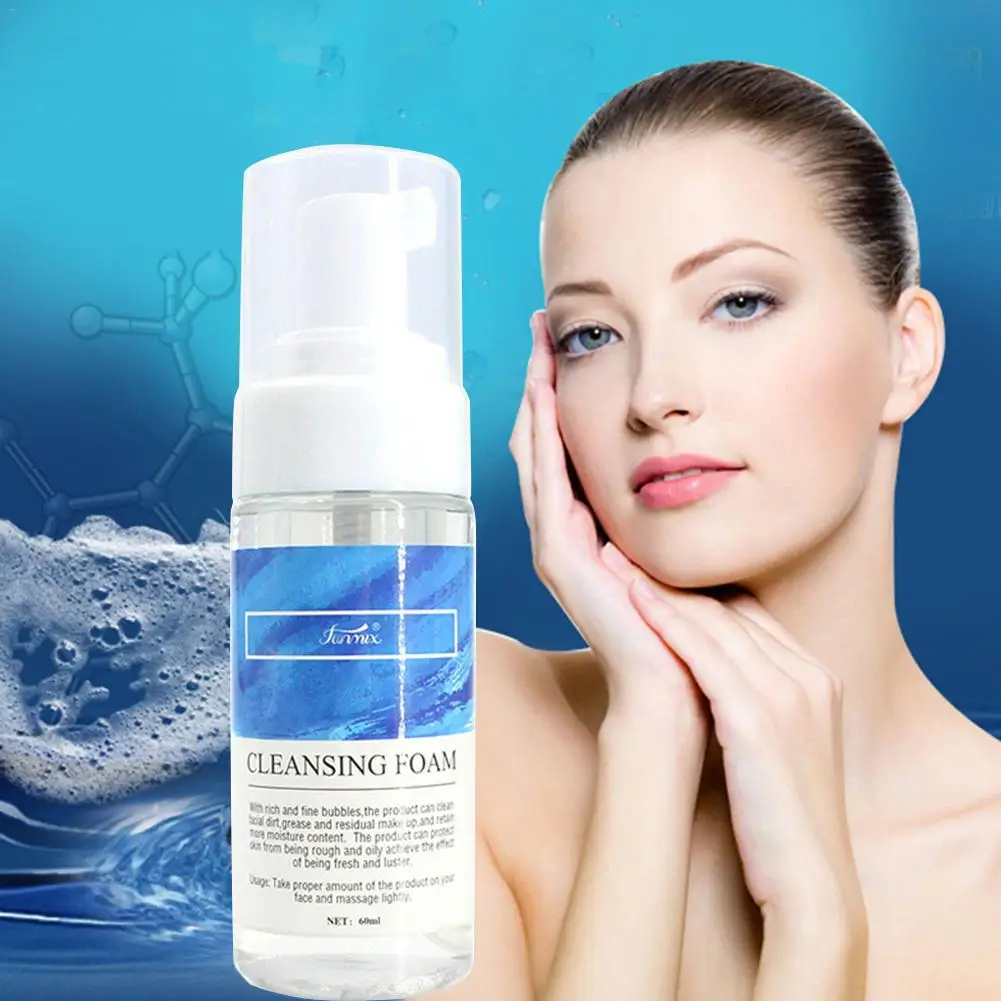 

New 60ML Soft Powerful Eyelashes Cleansing Foam Eyelashes Cleaning Tool Eyelashes Extension Cleanser Beauty Cosmetic Tool