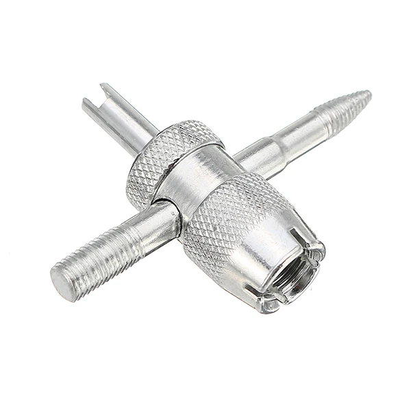 

1Pc 4 Way Car Tyre Valve Repair Tool Tire Stem Core Remover Installer Repairer Multi-fonction Car Truck Tyre Valve Spanner