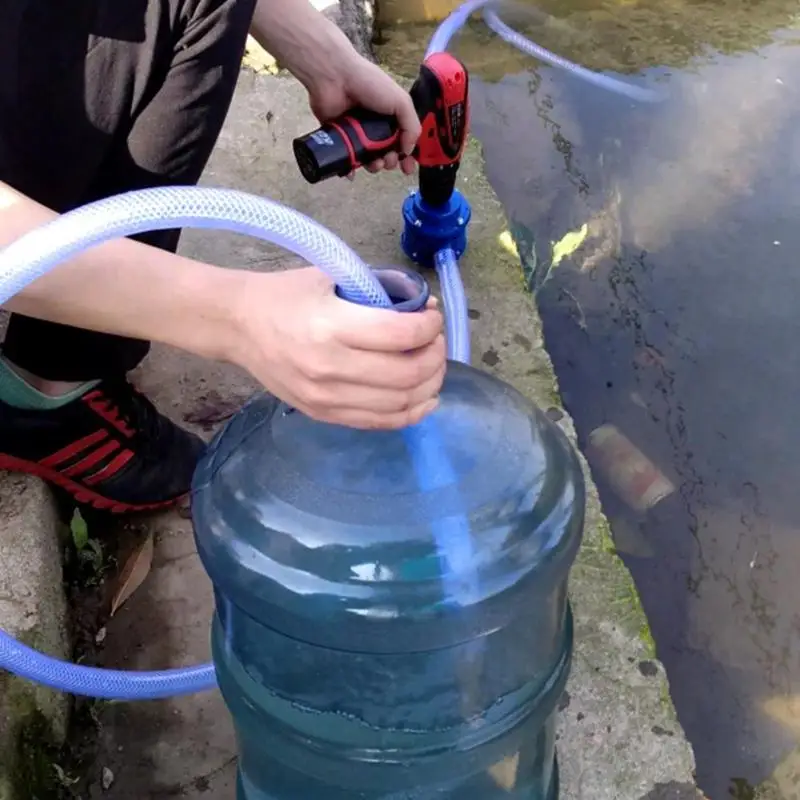 Мини водяной насос микро самовсасывающая ручная электрическая дрель водяной насос сверхмощный домашний садовый центробежный насос дропшиппинг