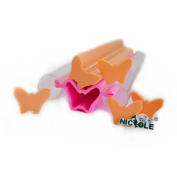 

Nicole Silicone Tube Soap Mold Butterfly Shape Mould for Handmade Soaps Making Tool Cold Process Soap Form