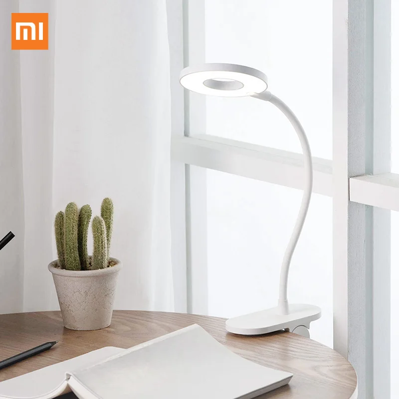 

Xiaomi Yeelight 5W LED USB Rechargeable Clip Desk Table Lamp Eye Protection Touch Dimmer 3 Modes Reading Lamp