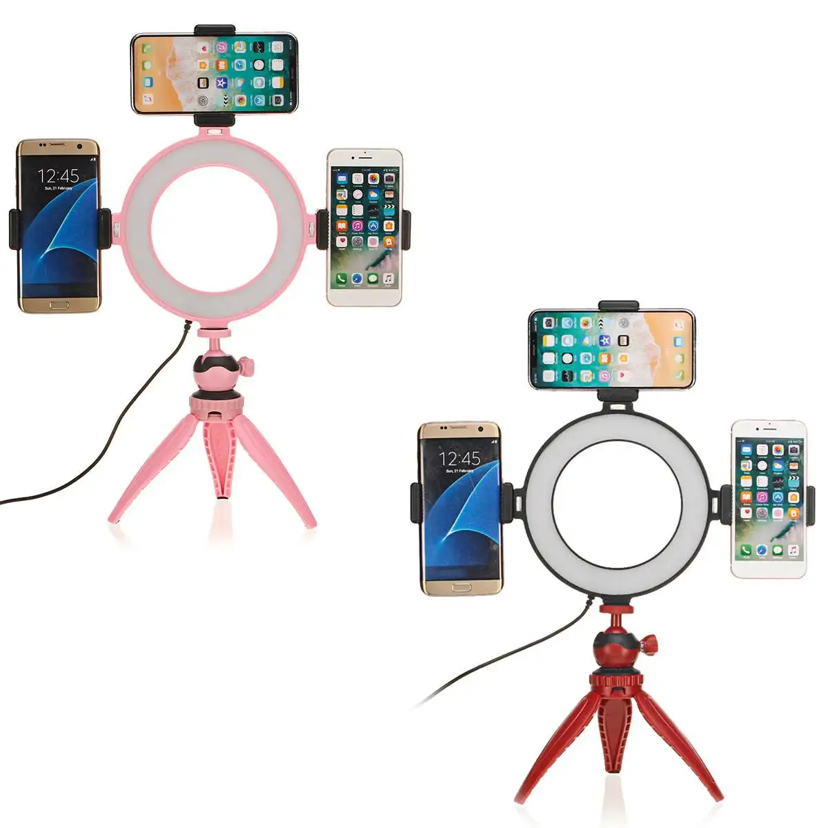 

8W Photography LED Ring Light Beauty Fill Light Selfie Beauty Makeup Camera Photo Studio Photo Video Using LED Light Lamp