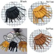 Одежда для детей; малышей; девочек кисточкой милое платье Accossories сумка ПУ, кожаная Монета Кошельки сумочки ручной работы, Детские сумочки с кисточкой Подарки