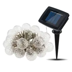 BIFI-3.8M 10 светодио дный LED s ананас мяч свет шнура светодио дный Открытый Солнечный водостойкие садовые фонари для вечерние фестиваля свадьбу