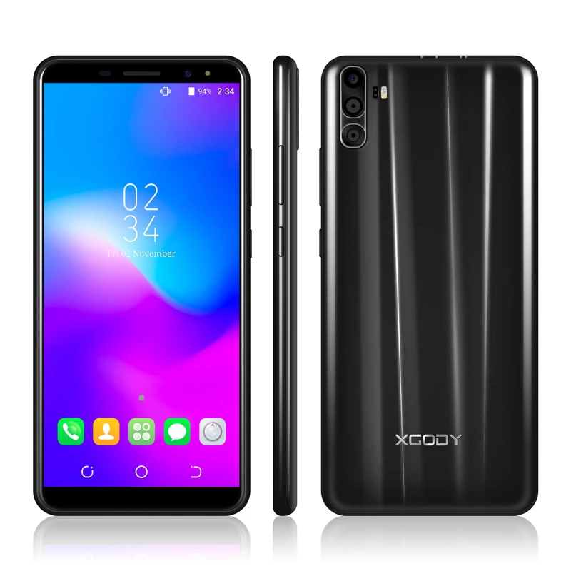 XGODY Y28 смартфон с двумя sim картами 6 дюймов 18:9 Android 7 0 4 ядра 1 Гб + 16 ГБ мобильного