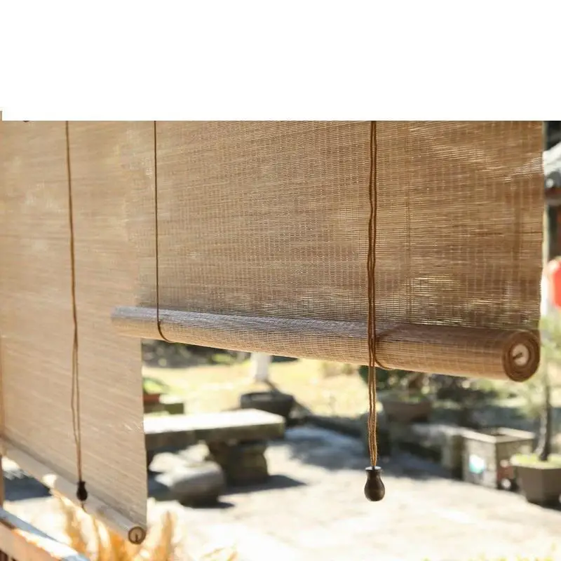 Fen Tre Shades Percianas Rolety Na Okna Rolgordijn Bamboo rollordijnen Cortinas Estores притягательные жалюзи Para