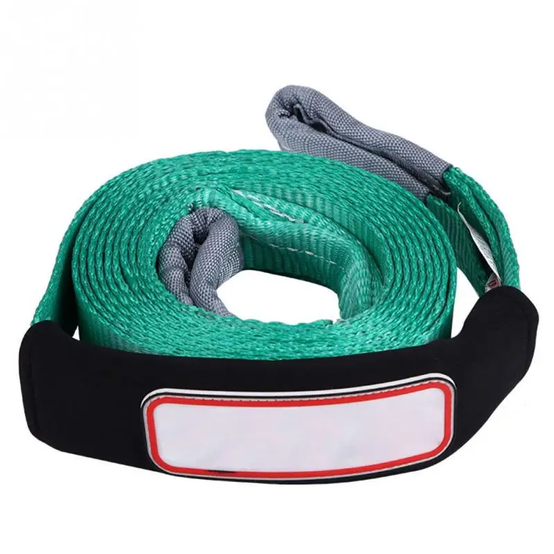 سيارة حبل قطر حزام سحب الكابل مع خطاف الطوارئ الثقيلة حبل قطر s 5 m/16ft 5 طن