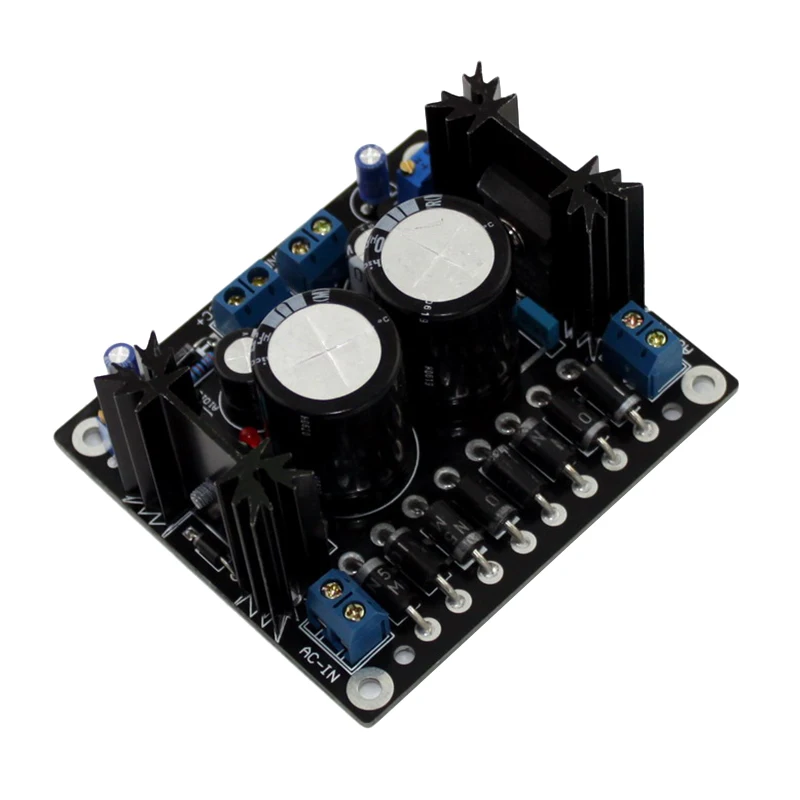 Lt1083Cp Power Adjustable Supply Board Hifi Dual Linear Output Ac 0-34V Out Dc 0-48V | Электроника