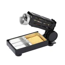 ST-90 Регулируемый Электрический паяльник подставка держатель кронштейн металлический железный каркас Электрический Железный Сиденье Электрический стальной фитинг