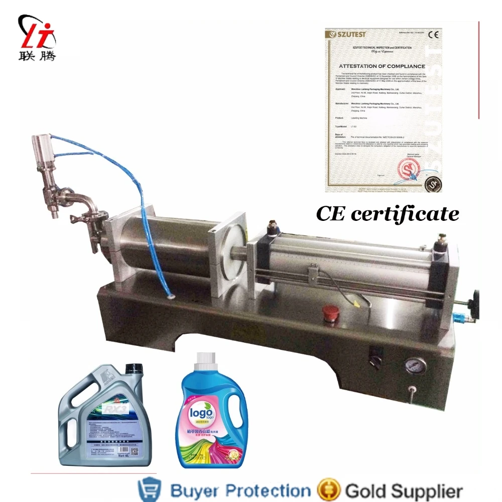 

5000ml Model Liquid Filling Machine, Semi Automatic Pneumatic Filler,water Shampoo Juice Oil Glycerinum Lubricant Piston Filler