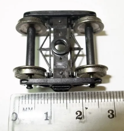 

Die casting 1 /87 Train Model Black Ho Scale In Hollow Relief Bogie Axis Bogie Activity Architectural Model Free Freight