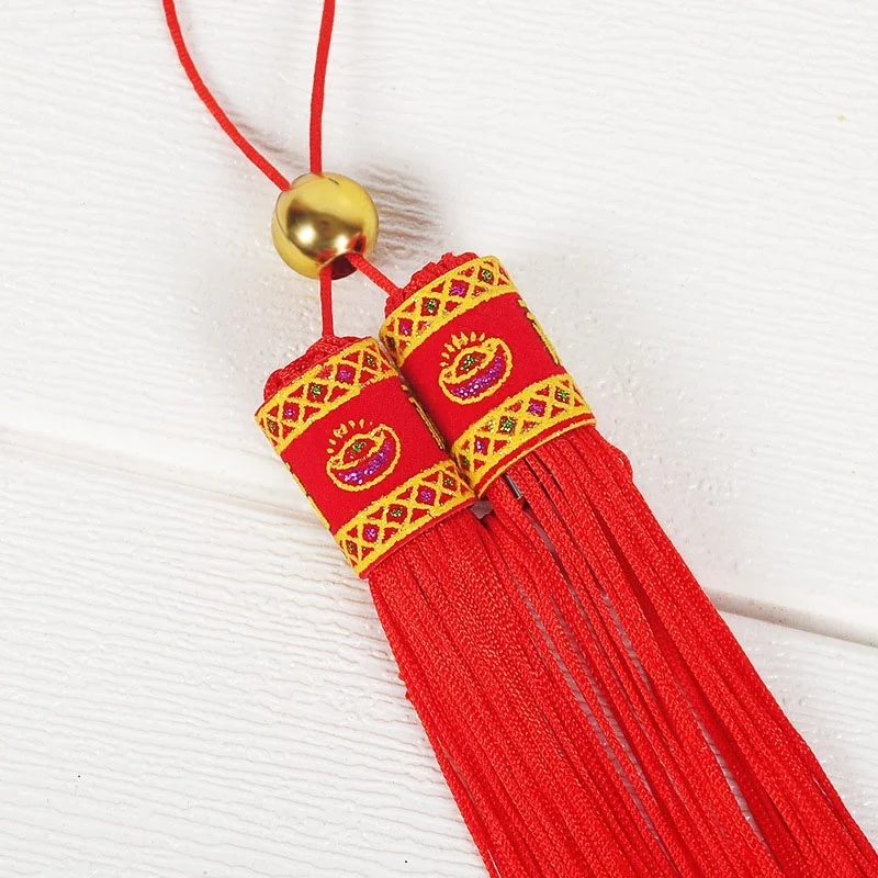Китайский стиль, праздничные свадебные принадлежности для декора комнаты, длинная веревка, китайский узел, Завязывающиеся узелки, Купола, удача в сто