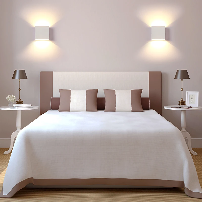 bedroom light white