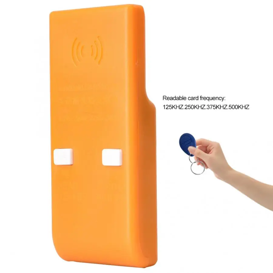 Ручной желтый RFID зашифрованный копир читатель писатель Дубликатор 125 кГц 250 в