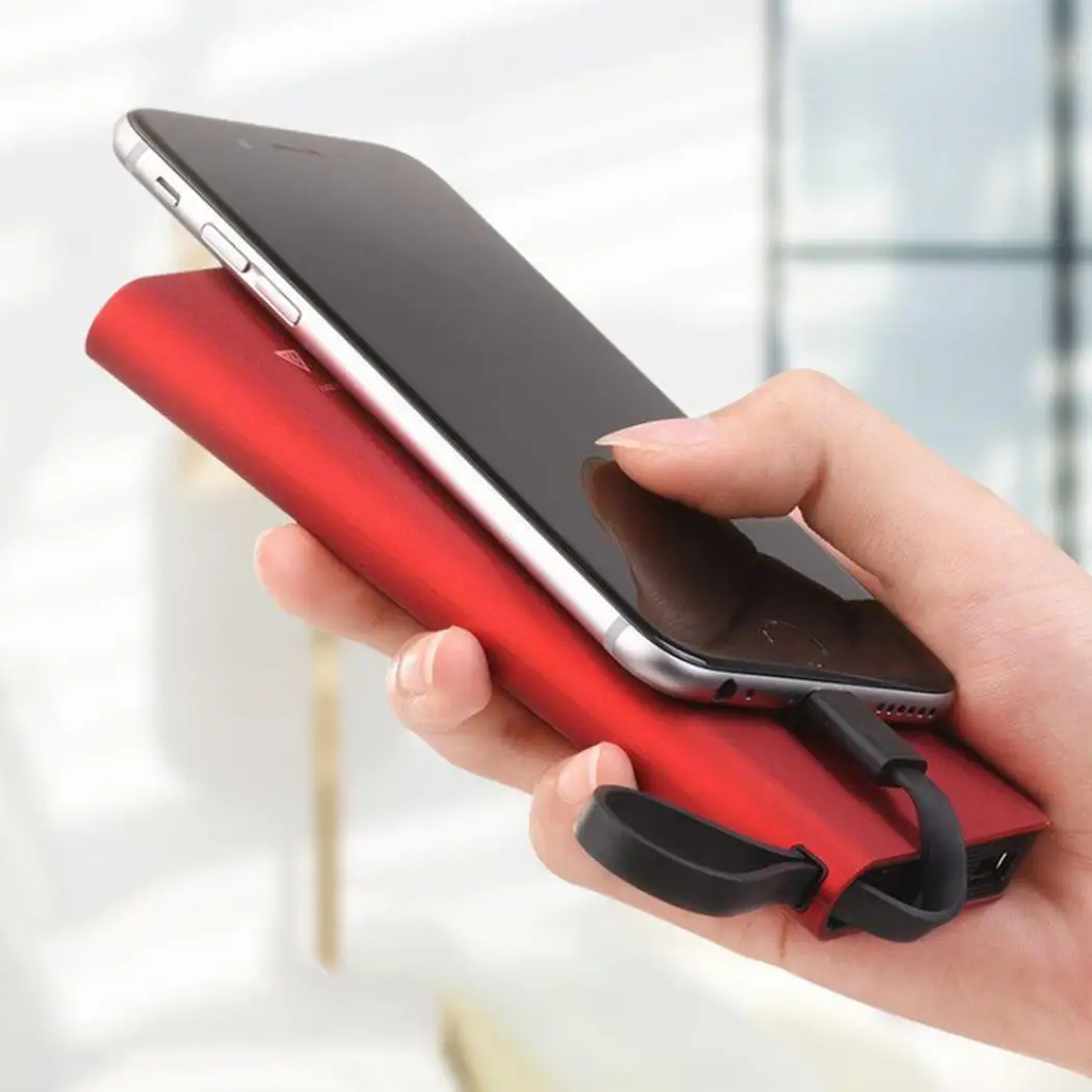 HOCO 10000 mah power Bank type C USB портативное зарядное устройство для iPhone 6 7 X Xiaomi Mi samsung