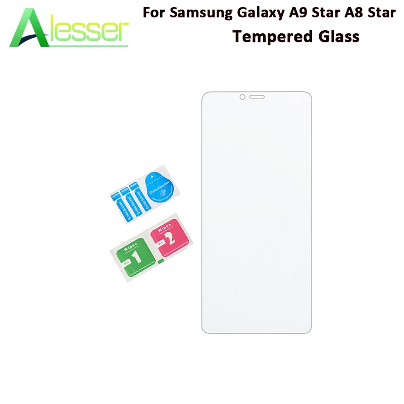 Alesser для samsung Galaxy A9 Star закаленное стекло защита экрана анти-осколки ультра-тонкая