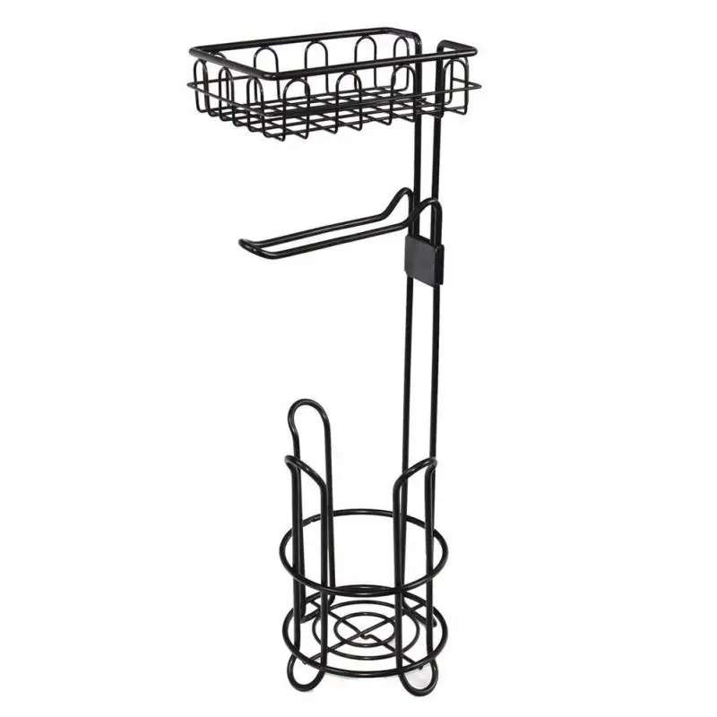 

Holder Bathroom Roll Paper Simple European Iron Phone Shelf Storage Rack