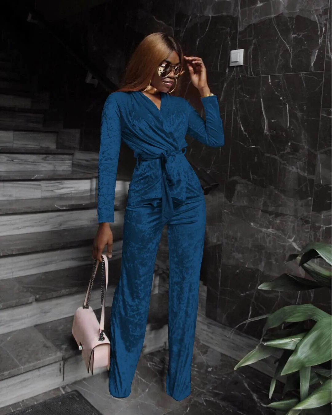 tracksuit set velvet
