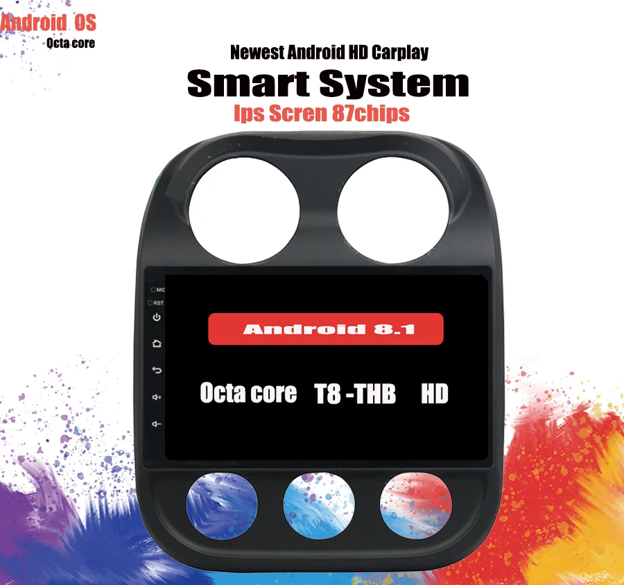 Excellent 10.1" 2.5D IPS Android 9.1 Car DVD Multimedia Player 4+64G GPS for JEEP COMPASS 2010 11 -2016 audio car radio stereo navigation 0 Excellent 10.1" 2.5D IPS Android 9.1 Car DVD Multimedia Player 4+64G GPS for JEEP COMPASS 2010 11 -2016 audio car radio stereo navigation 0