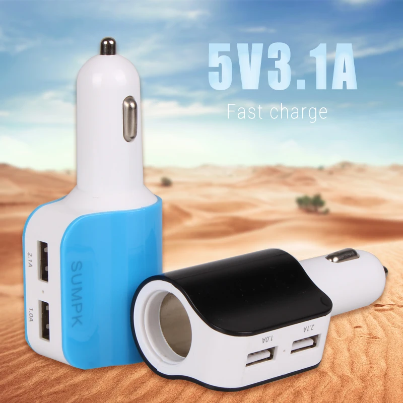 سريع شاحن سيارة للجوال هاتف لوحي PC المستكشف سريعة USB متعدد المنافذ مهايئ شاحن سيارة 5V3. 1A سيارة الهاتف شاحن آيفون 6 s سريع شاحن سيارة للجوال هاتف لوحي PC المستكشف سريعة USB متعدد المنافذ مهايئ شاحن سيارة 5V3. 1A سيارة الهاتف شاحن آيفون 6 s