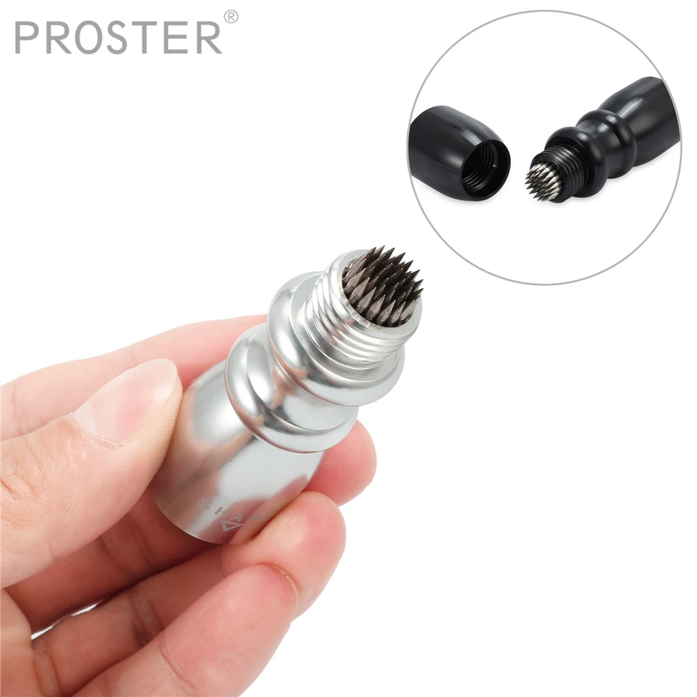 Proster 3 in 1 Tool Durable Snooker Cone shape Pool Cue Tapper Billiard