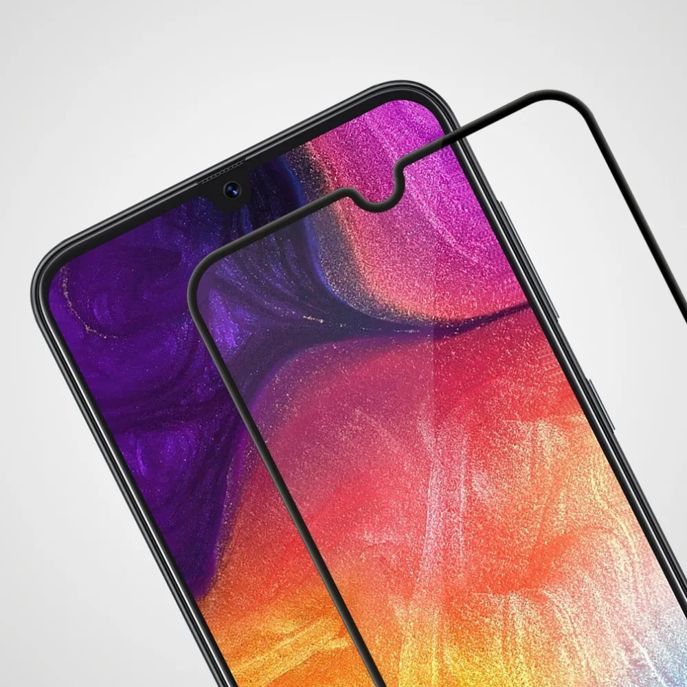 Антибликовое Защитное стекло NILLKIN CP для Samsung Galaxy A30/A50 защитное закаленное 2.5D SAMSUNG