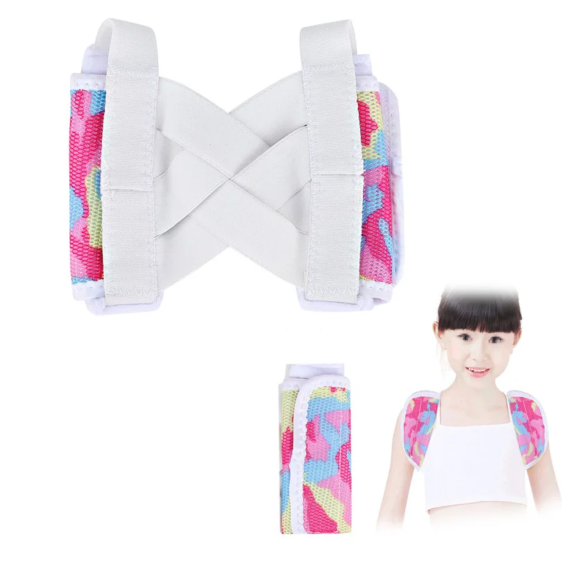 

Hot Kids Adjustable Upper Back Posture Corrector Corset Spine Back Shoulder Support Belt Adult Back Shoulder Brace Bandage