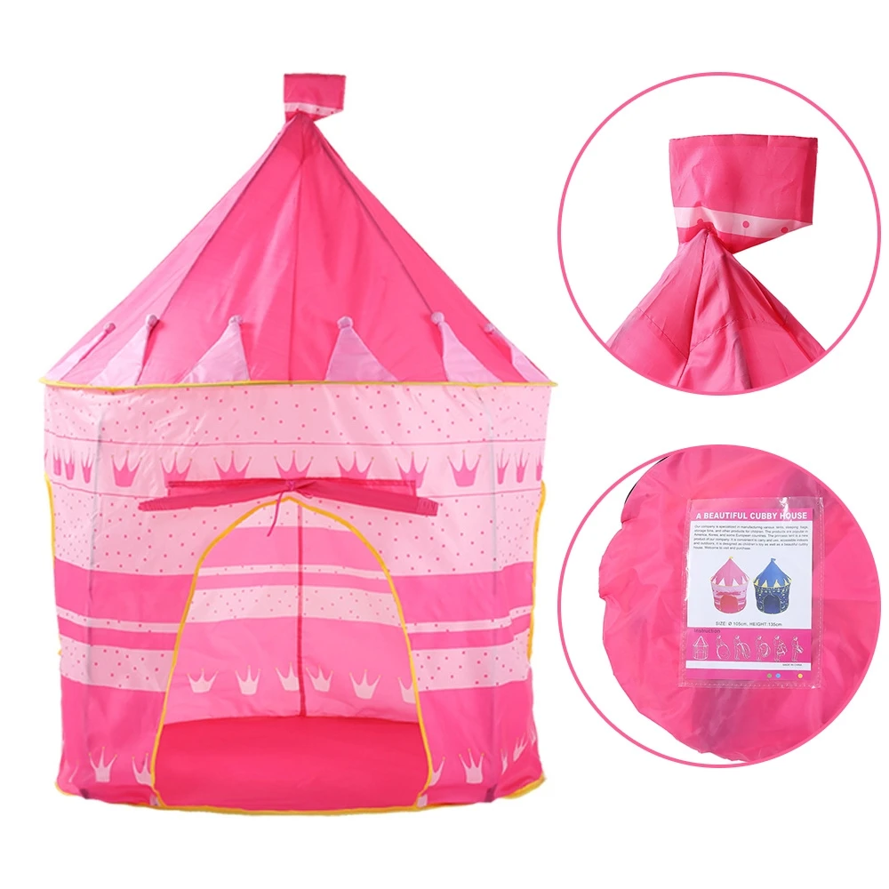 Foldable Children Tent Folding Kids Tent Ball Pool Children's Houses Princess Girl Toys Infant
