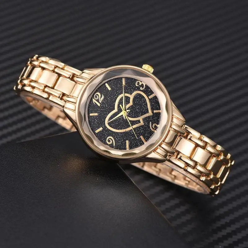 

2019 Women Luxury Rhinestone Stainless Steel Quartz Watches Ladies Business Watch Quartz Movement Relogio Feminino