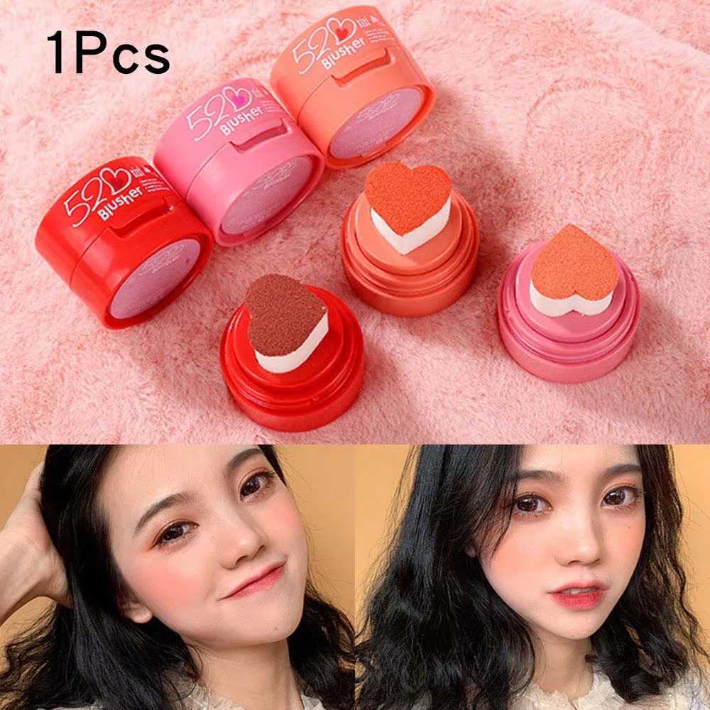 

Natural Cheek Liquid Blusher Face Make Up Palette Texture Baked Cream Blusher Long Lasting Blush Contour Palette Cosmetic Tools