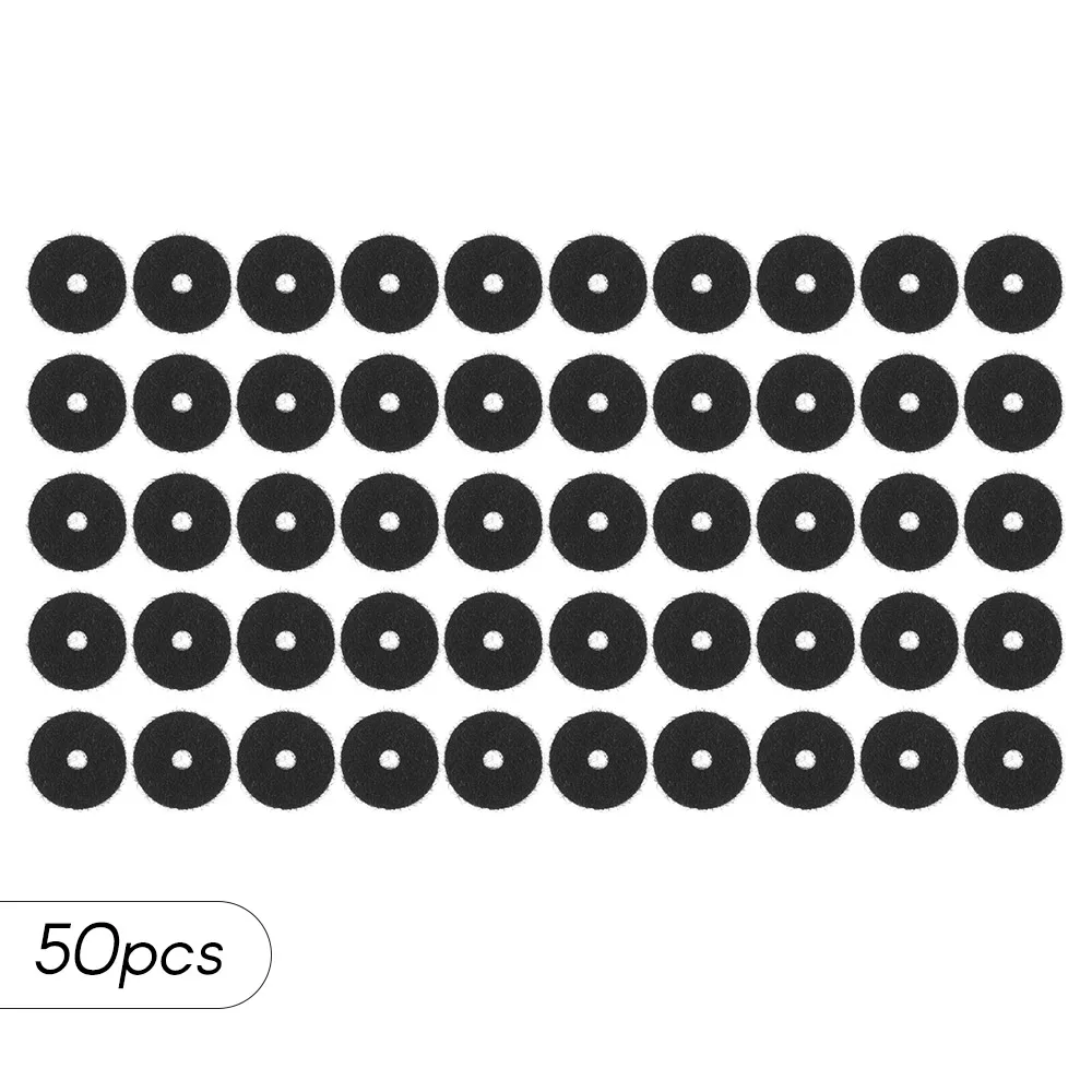 50pcs Guitar Strap Felt Button Washers Locks Blocks Part High Quality Parts &amp Accessories | Спорт и развлечения