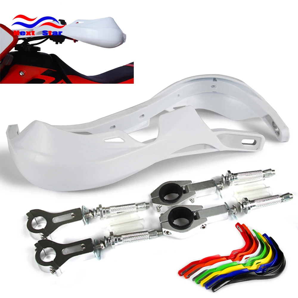 

Motorcycle 22MM Universal Handguard Protection Hand Guard Mounting Kits Set For HONDA KTM KAWASAKI YAMAHA SUZUKI Dirt Bikes