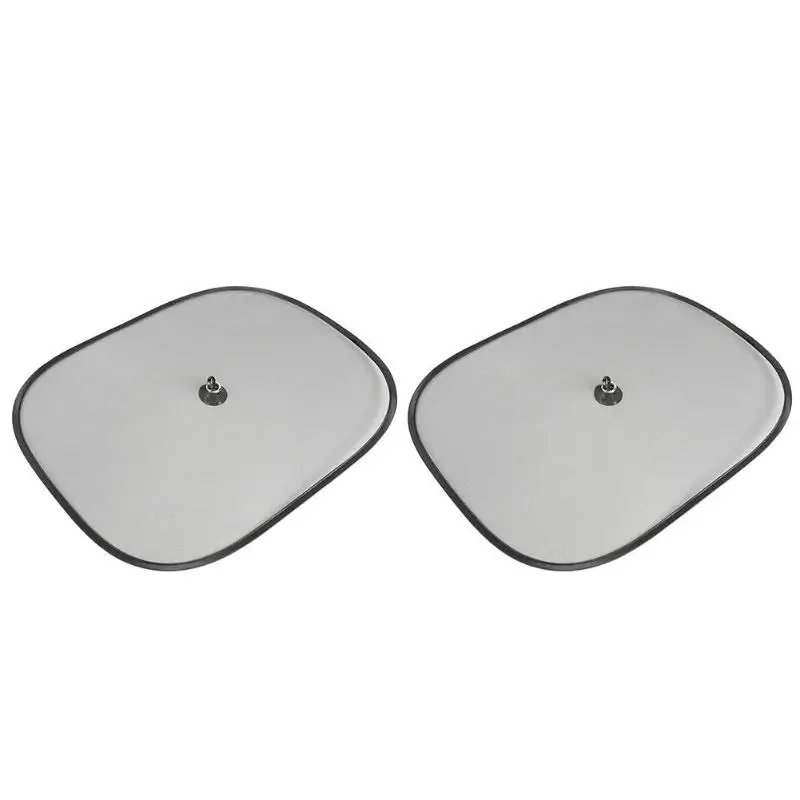 

2Pcs 44x36cm Car Exterior Accessories Front Rear UV Protection Mesh Cover Auto Car Sunproof Sunshade Side Window Sun Shades