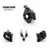 100pcs Fix Picture Photo Art Work Frame Back Board Backboard Support Stand Leg Feet Barbed Hinge single double hole Fitting ► Photo 2/4